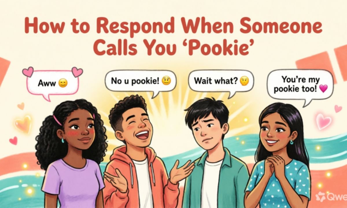 How to Respond When Someone Calls You Pookie