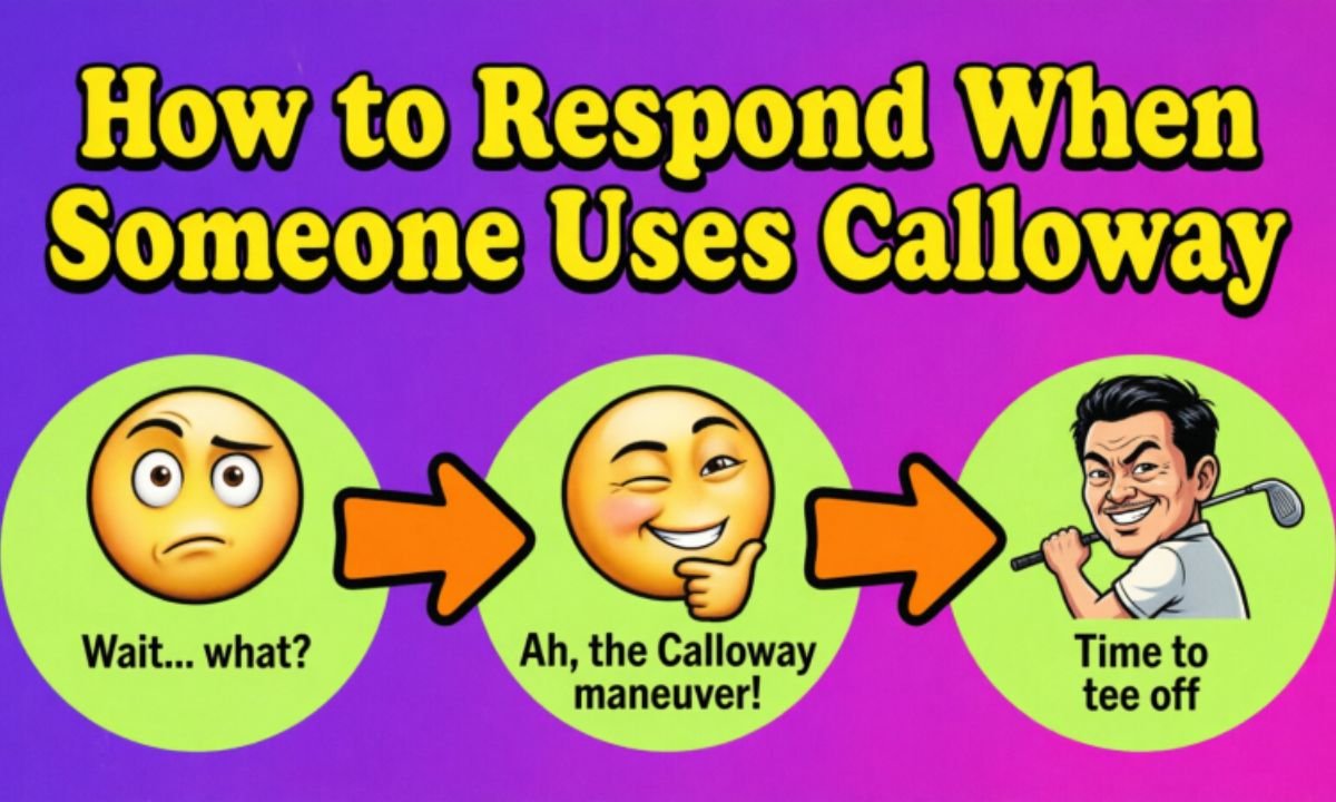 How to Respond When Someone Uses Calloway