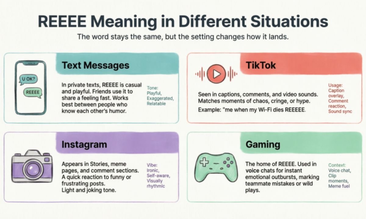 REEEE Meaning in Different Situations