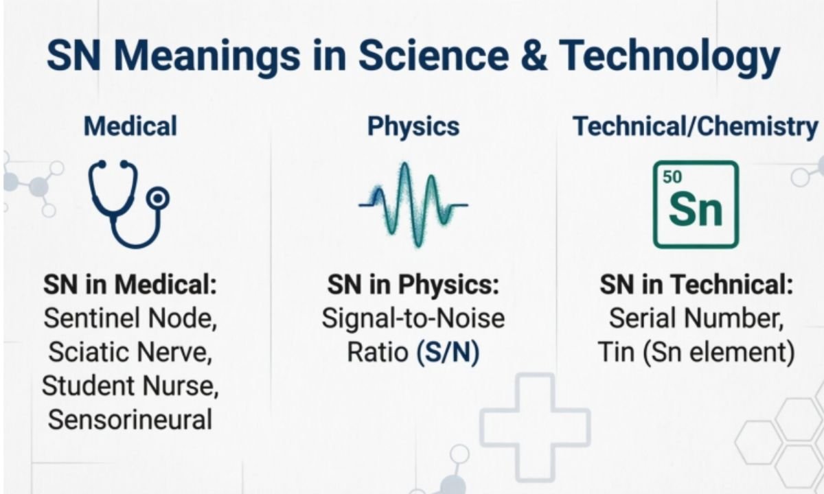 SN Meaning in Medical, Physics, and Technical Terms