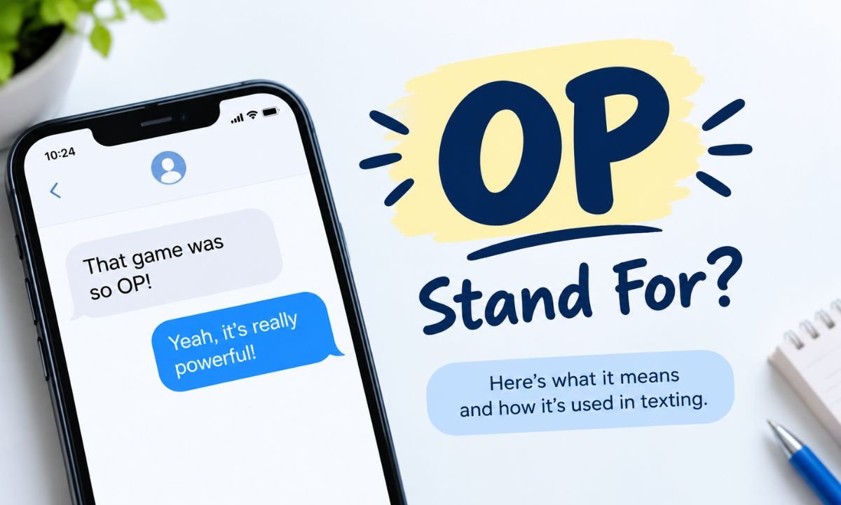 What Does OP Stand For?