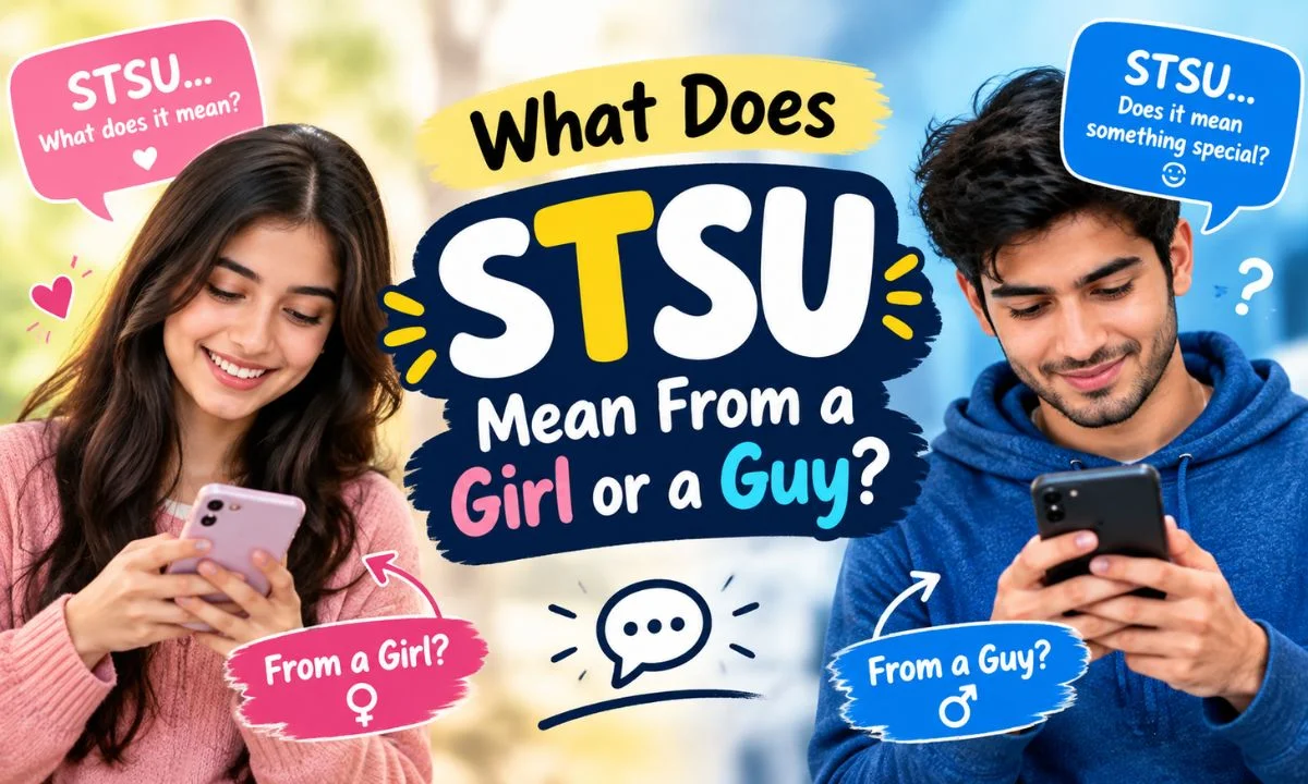What Does STSU Mean From a Girl or a Guy?