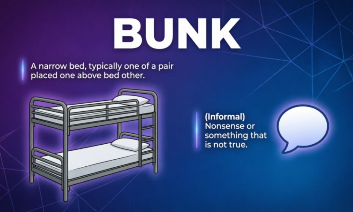 Bunk Definition in English