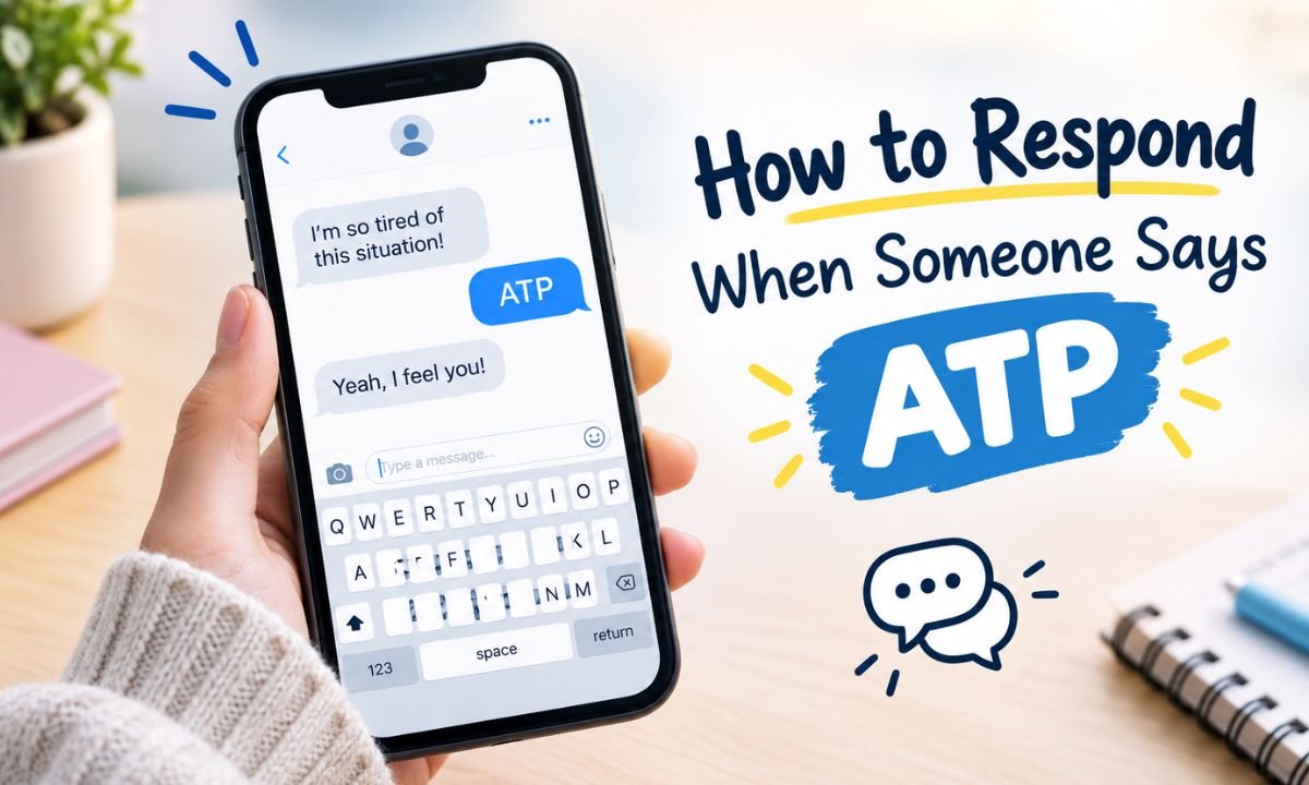 How to Respond When Someone Says ATP