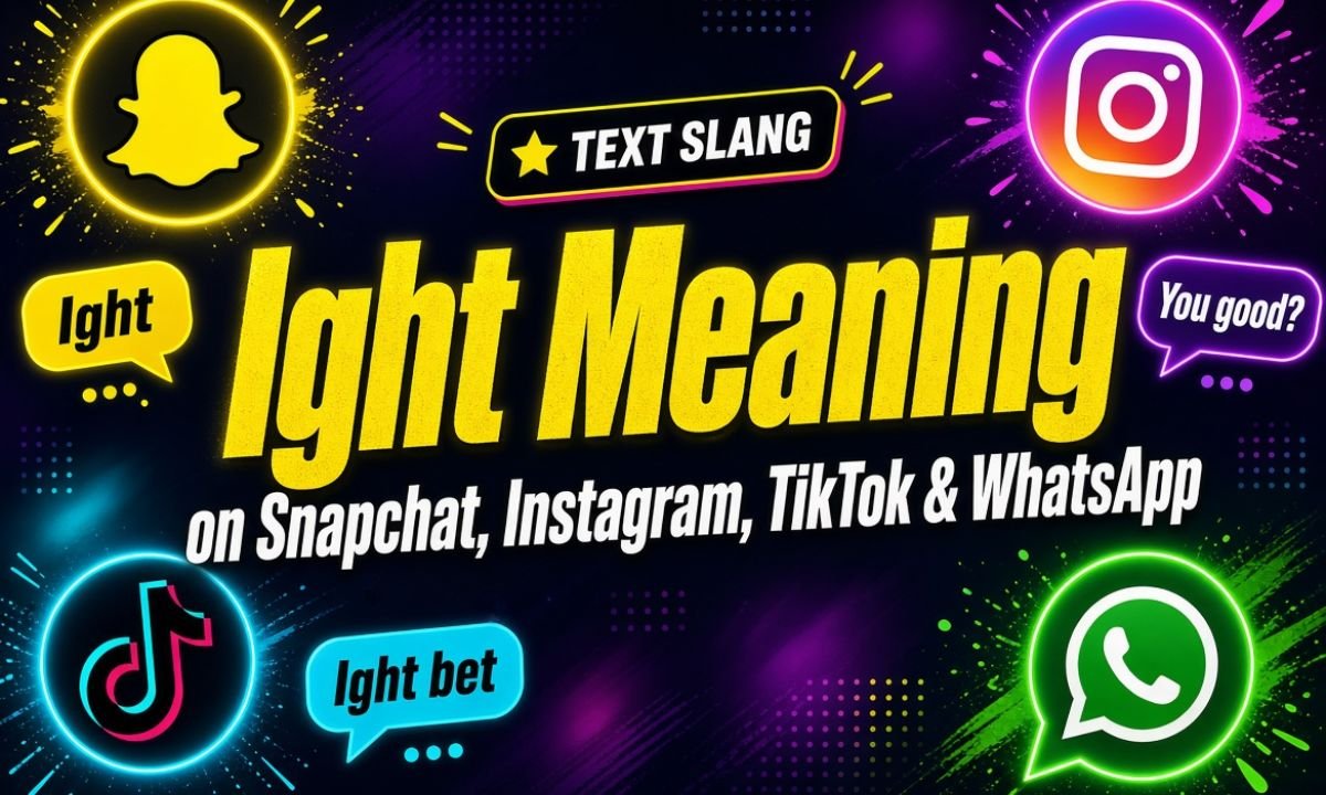 Ight Meaning on Snapchat, Instagram, TikTok & WhatsApp