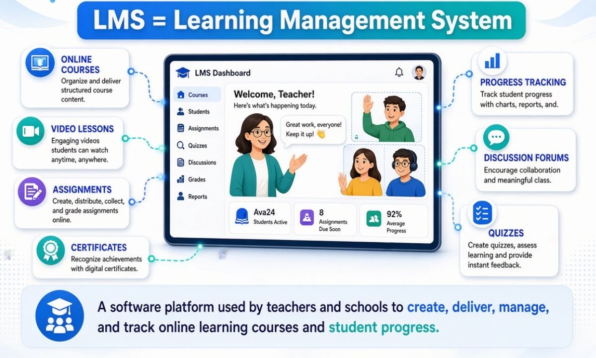 LMS Meaning in Teaching What Is a Learning Management System