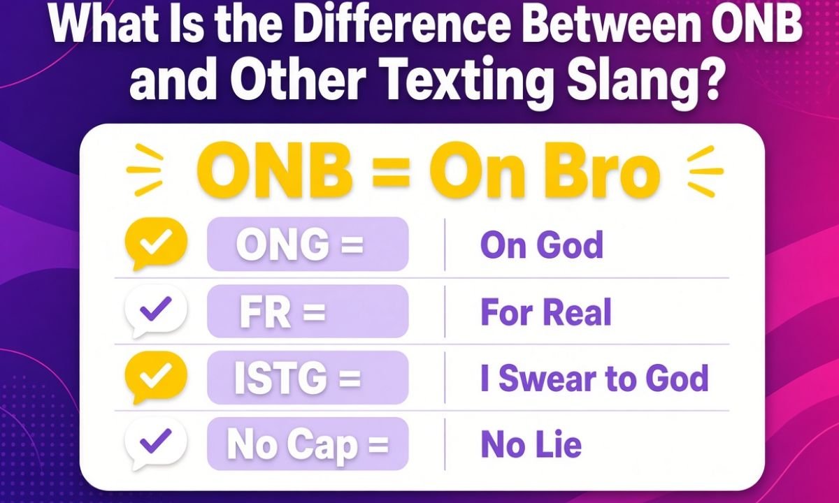 What Is the Difference Between ONB and Other Texting Slang
